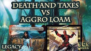 Death and Taxes vs 4c Aggro Loam | MTG Legacy