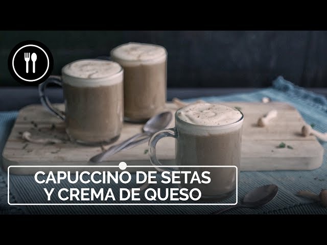 Cómo hacer CAPUCCINO DE SETAS Y QUESO, el trampantojo más fácil, rápido y delicioso | Instafood