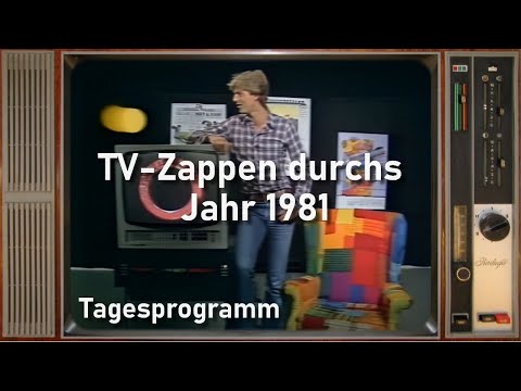 Zeitkapsel 1981:  Zappen durchs deutsche Fernsehen - Teil 1 Tagesprogramm