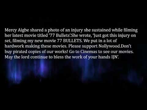 ’77 Bullets’ Mercy Aigbe Got Injured On Set See Photo