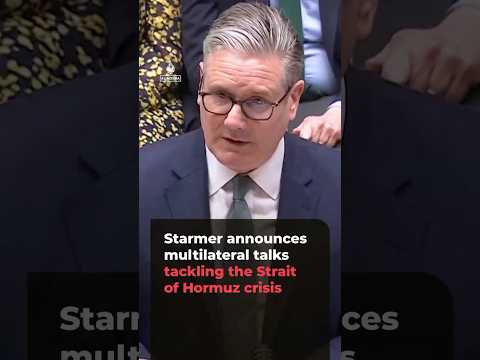 Starmer announces talks to address the Strait of Hormuz crisis | AJ #shorts