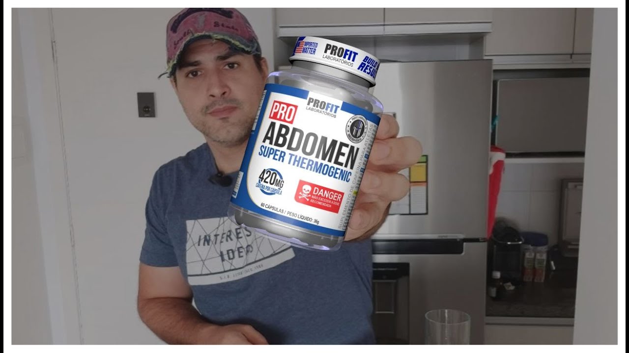 Miniatura da avaliação em vídeo de Cafeína Profit Pro Abdomen Super Thermogenic 60 Unidades Natural / Sem Sabor