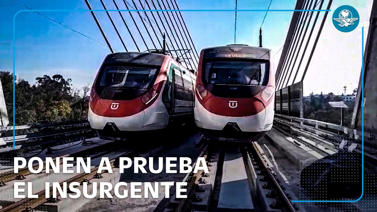 Prueban convoyes del Tren Insurgente hacia Observatorio; entra en operación a finales de enero