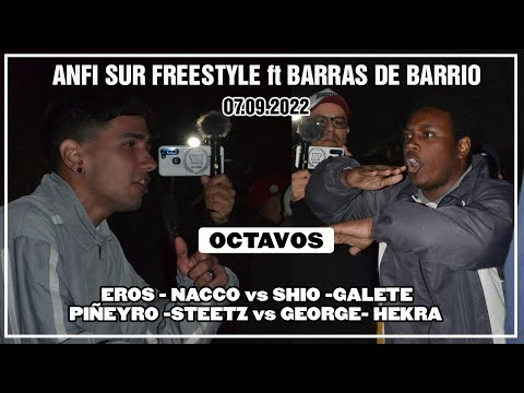Barras de Barrio / Anfi Sur-EROS - NACCO vs SHIO -GALETE vs PIÑEYRO -STEETZ vs GEORGE- HEKRA- [8vos]