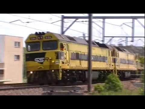 SSR's Newstan (NW453) 7 Loco Lash-up at Cardiff 20-01-12