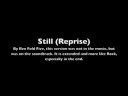 "Still (Reprise)" by Ben Folds