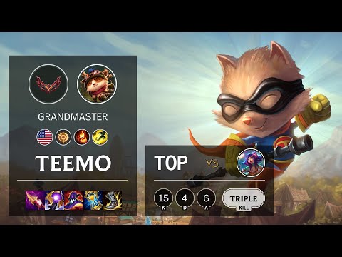 Teemo Top vs Neeko - NA Grandmaster Patch 12.5