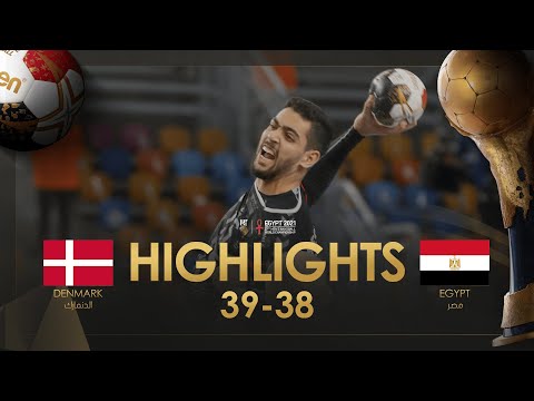 Highlights: Denmark - Egypt | Quarter finals | 27th IHF Men's Handball World Championship| Egypt2021