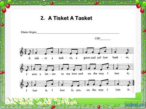 Kodaly Core Songs 1-3 in Solfa