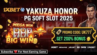 1XBET Yakuza Honor 🔥 BIG WIN! | PG Soft Slots High Winning Strategy 2025 1xbet Casino Slots