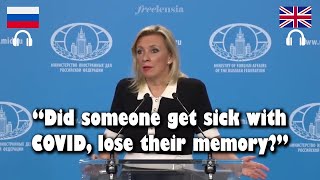 Russia Responds to Merkel’s Claim Linking COVID-19 to the Ukraine Conflict | RU-EN
