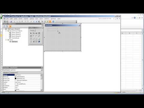 VBA Programming for Excel 2010 - V4.02 - UserForm GUI - How To Name your UserForms
