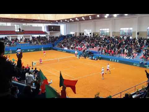 Borges/Cabral d. Walkow/Zielinski — play-off Grupo Mundial 1 Taça Davis (Portugal vs. Polónia)