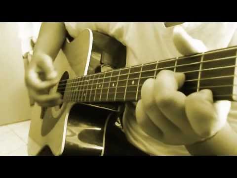 aerosmith- crazy acoustic guitar cover+ chords