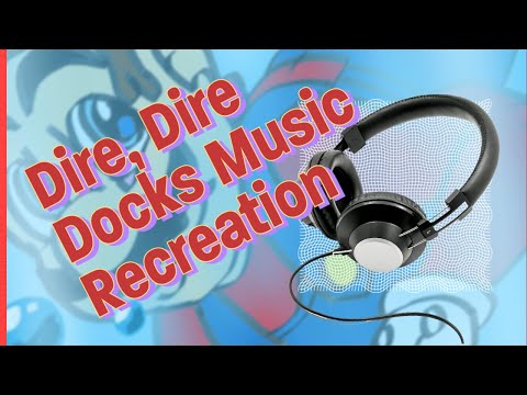 Dire. Dire Docks Music Recreation (Piano Version): Super Mario 64 - With Fan Art