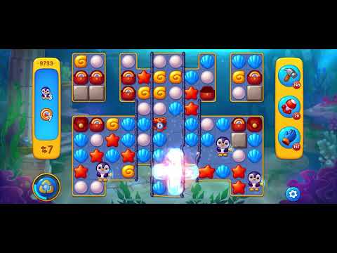 Fishdom level 9733 no boosters フィッシュダム ノーマル