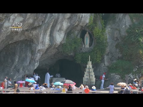 Chapelet du 15 juillet 2022 à Lourdes