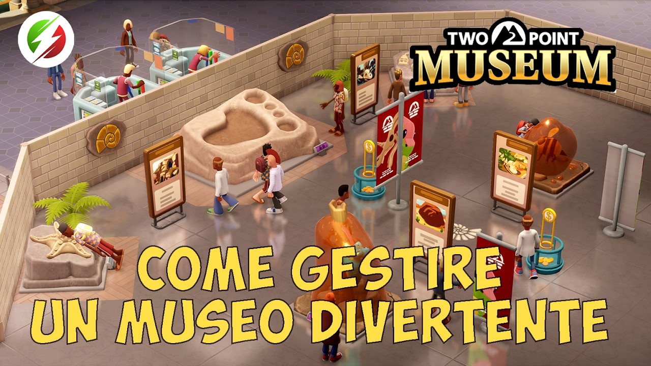 Impariamo a gestire un museo su Two Point Museum