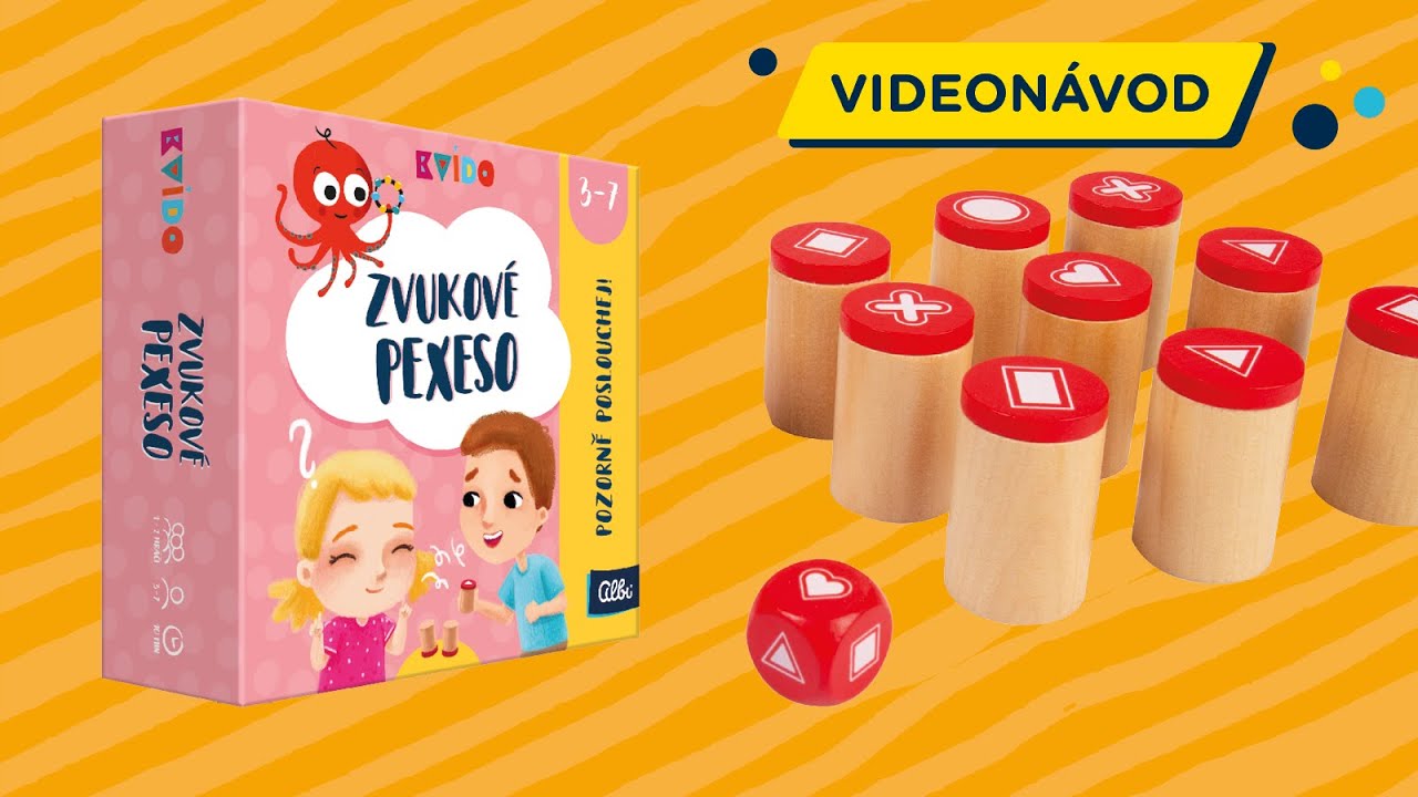Zvukové pexeso: Kvído - videonávod