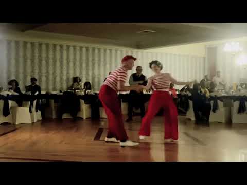 Lindy Hoppers Paolo & Laurentina showcase Bye Bye Paris