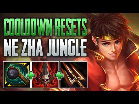 SPAMMING COOLDOWNS! Ne Zha Jungle Gameplay (SMITE Conquest)