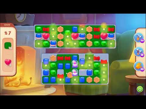 Homescapes Level 12509 - NO BOOSTERS 🏠 | SKILLGAMING ✔️