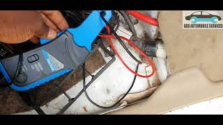 Cadillac DTS 2006 : Battery drains overnight ( setting up a scope for parasitic drain test)