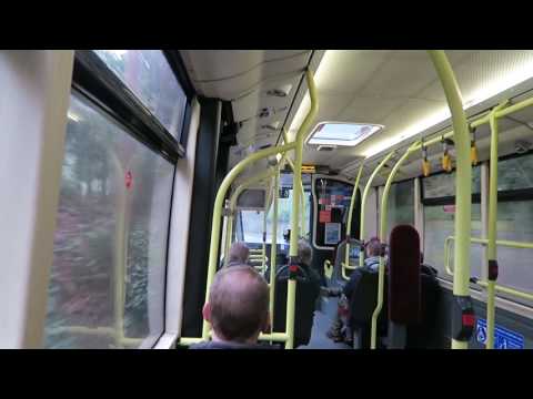 Inside A London Bus Route 465 in the Surbiton and Dorking Areas 31 January 2017