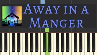 Easy Piano Tutorial: Away in a Manger, with free sheet music