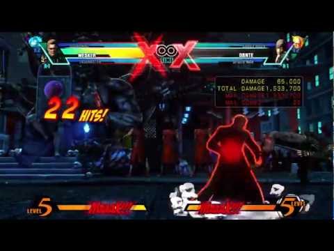UMVC3: Wesker Stylish Teleport X-Factor 3 Combo (Beyond Broken)