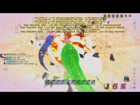 WIPING CRACKCAVE & GEN 2 TPS | ARK Official PVP PS5