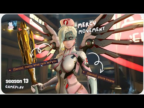 INSANE mercy movement 🧚‍♀️💕 overwatch 2