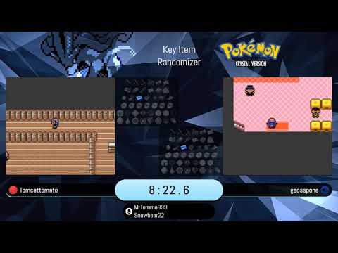 Pokemon Crystal Randomizer Key Item Rando Tournament - tomcattomato vs geosspone