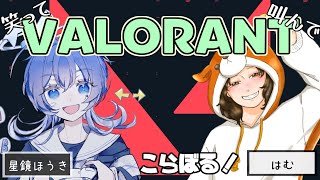 【VALORANT】笑って叫ぶ婆ろらんと！星鏡ほうきちゃんとこらぼる！！！