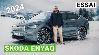 Essai Skoda Enyaq 2024 : douces évolutions mais devient il incontournable ?!