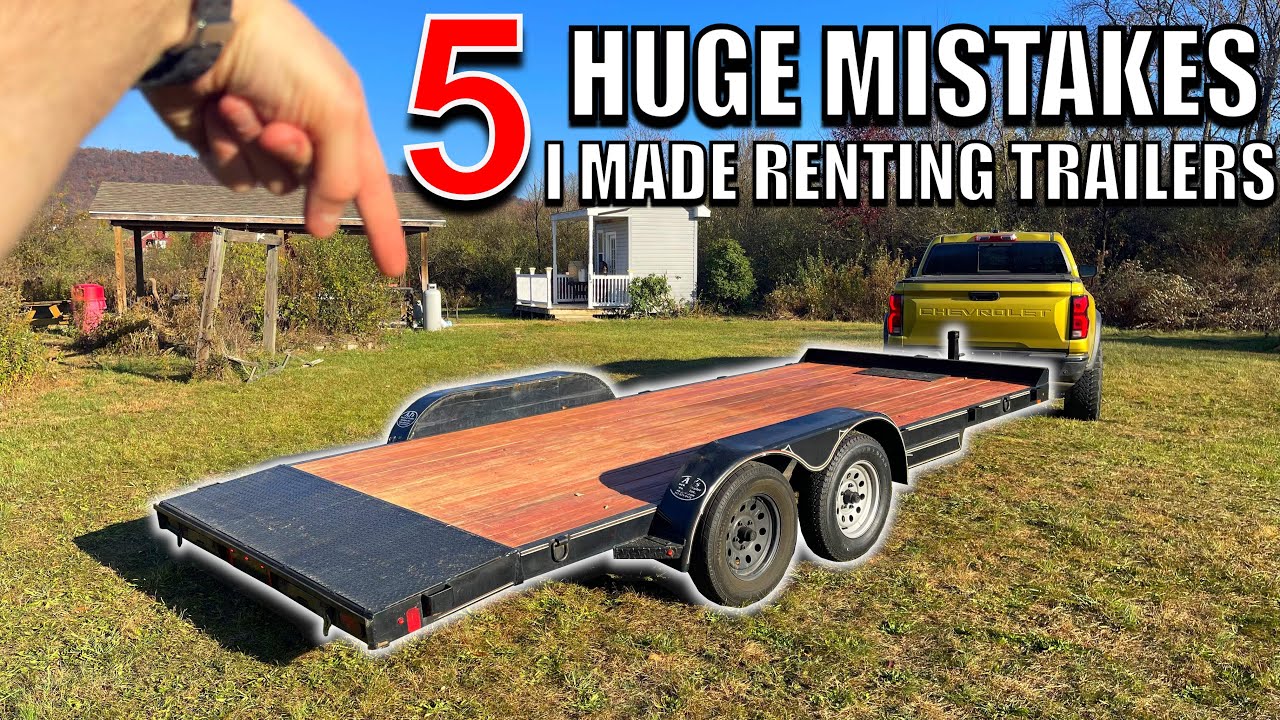 5 Things I Wish I Knew Before Starting A Trailer Rental Business *BIGGEST MISTAKES*