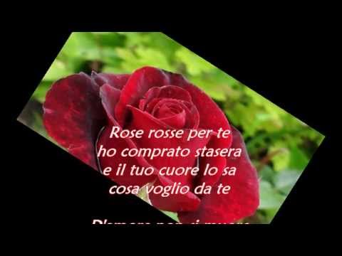 massimo ranieri rose rosse testo
