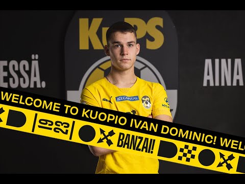 TERVETULOA KUOPIOON IVAN DOMINIC!