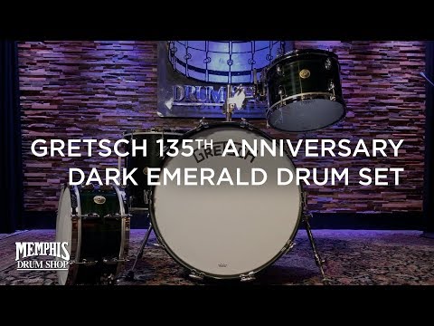Gretsch 135th Anniversary Drum Set 22/12/16/14 - Dark Emerald