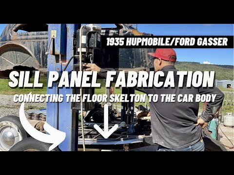 Thumbnail for SILL PANEL FABRICATION ON 1935 HUPMOBILE/FORD GASSER BUILD by Hupmobile