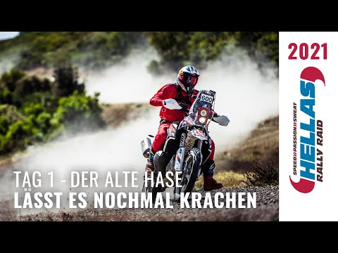 Hellas Rally Raid 2021 mit Davide und Dirk von Zitzewitz: Tag 1 - Alter Hase gegen Rallye Nachwuchs