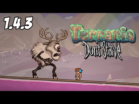I Played Terraria's 1.4.3 Don't Starve NEW Update...