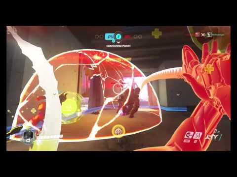 Overwatch Beta - fun with Genji's deflect!