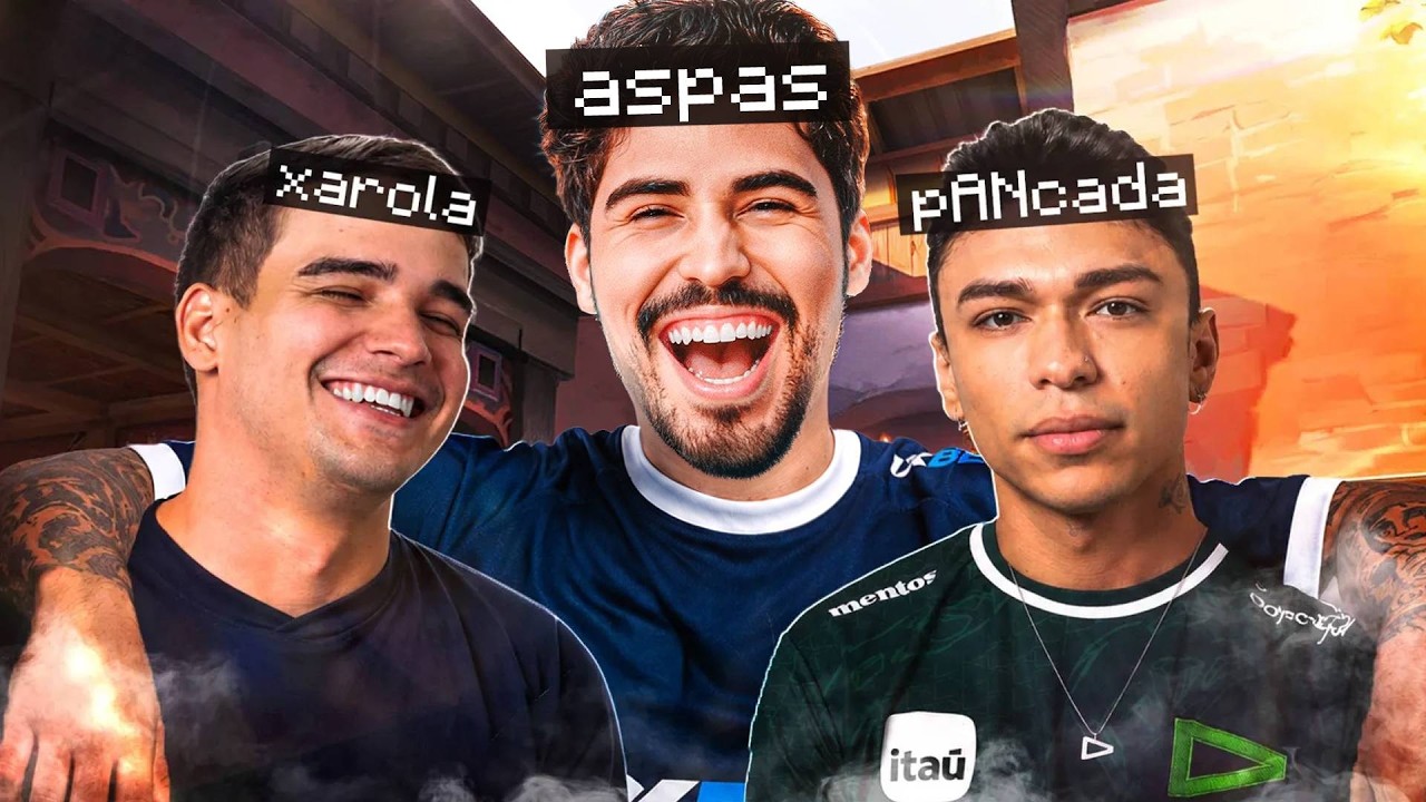 QUANDO ASPAS ENCONTROU COM PANCADA E XAROLA !!!