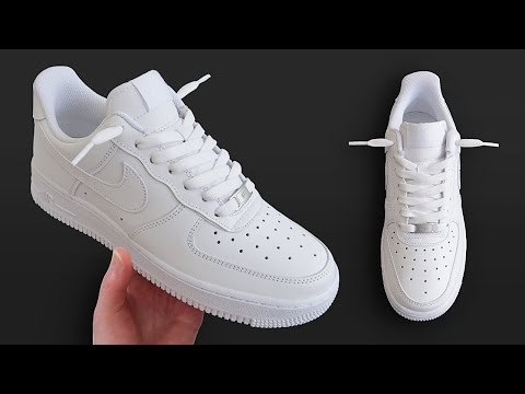 How To Lace Nike Air Force 1s Loosely (THE BEST WAY!)