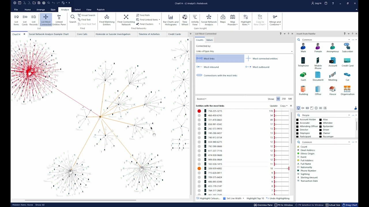 Analyst's Notebook (Desktop) - Getting Started