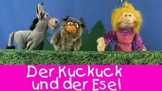 Der Kuckuck und der Esel || Kinderlieder Puppenvideo