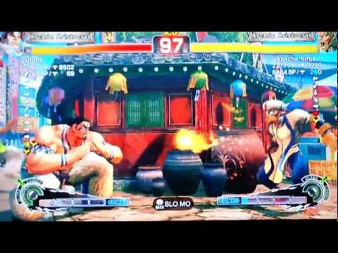 SSFIV 2012 AE: Apache Ninja 1 (Dhalsim) vs Galford