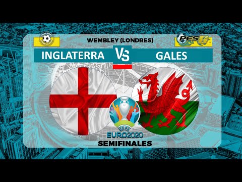 EURO 2020 / SEMIIFINAL / INGLATERRA VS GALES / PES6