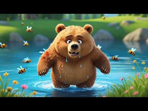 Мечокът Чочо 🐻 🍯 – Забавна детска песен за мечока, който краде мед  🍯 🐝🐝| MONKA